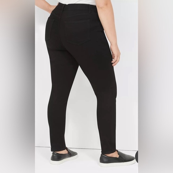 Lane Bryant Midrise Skinny Regular Fit Jeans - Picture 2 of 9